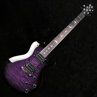   Singlecut Electric Guitar   Purple Burst Quilt Maple Top with Gigbag