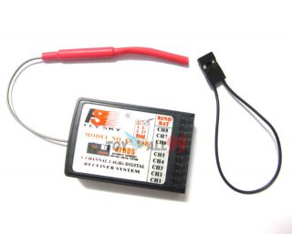   FS R8B 8CH Receiver for FS TH9X 2.4G 9CH Transmitter use rc heli plane