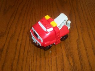 Fisher Price Geo Trax Train Red Tow Truck Vehicle Used