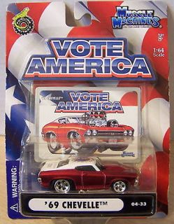 ctd Muscle Machines 2004 Vote America 69 Chevelle red/w​t