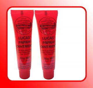   Tube LUCAS PAPAW Remedies Ointment / Cracked Lips / Nappy Rash PAW PAW