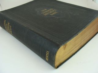   (Coffee Table) Vintage 1936 Blue Ribbon New Standard Reference Bible