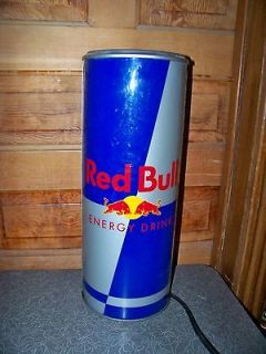 Red Bull Energy Drink Lighted Store Display Sign