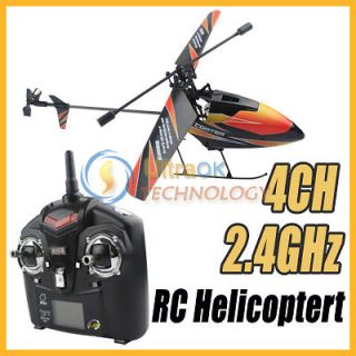 Channel 2.4GHz Remote Control Radio Single Propeller Helicopter Gyro 