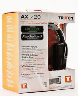Tritton AX 720 Digital Gaming Headphones AX720 NEW