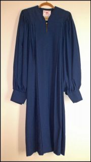   Robe Navy Blue Murphy Size 9 Anthem C 63 Church Singing Costume