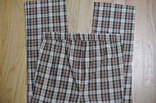 225 Burberry Plaid Pants ABS ALLEN SCHWARTZ A PEA IN THE POD nwt 