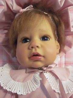 LEE MIDDLETON 24 Real LIFE Like BABY GIRL DOLL Sculpted by REVA 