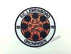 Vintage FC Lewenborg Dutch Football Team Iron On Sew Applique 