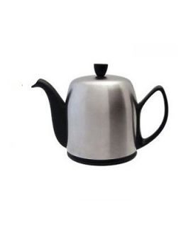 Salam Matte Black 6 Cups Tea Pot by Guy Degrenne
