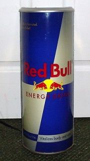 Red Bull Energy Drink Large Wall Light / Sign with Bonus Red Bull Cola 