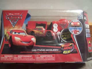  Micro Cars 2 Lightning McQueen Bernoulli & McMissile Remote Control