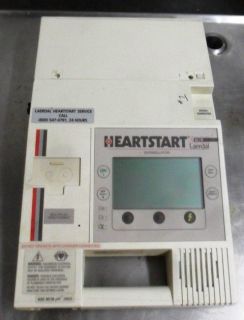   Heartstart 3000 QR ECG EKG Monitor AED Used Unit NEEDS NEW BATTERY