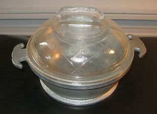 Vintage Guardian Service Ware Aluminum Casserole Baking Dish Cookware 