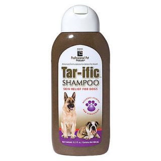 PPP Tar ific Skin Relief Dog Shampoo   help inflammation itching flea 
