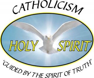 ROMAN CATHOLIC HOLY SPIRIT * RELIGIOUS FREEDOM * CHAIR OF PETER LEFT 