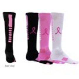 Breast Cancer Awareness Pink Ribbon Socks   #1 for Sports  #1 for 