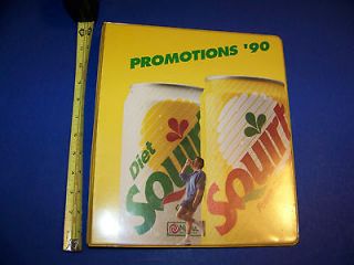 Squirt Promotions 90 3 Ring Binder Vintage