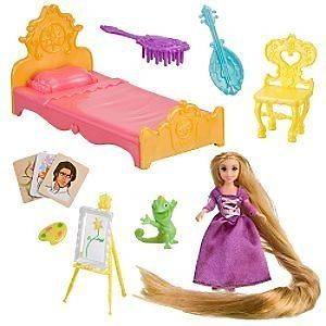 Disney Tangled Rapunzel Tower Treasures Play Set 3DOLL Party Supply 