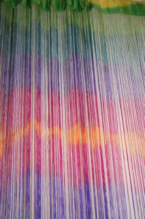Multi Coloured Rainbow String panel *** FREE P&P***