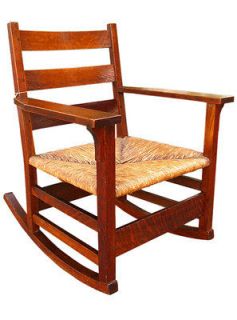 Antique Rocking Chairs Oak in 1900 1950