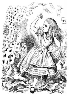 alice in wonderland rubber stamps in Rubber Stamps Mounted