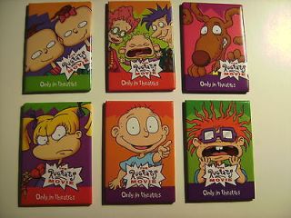 The Rugrats Movie Promo MAGNETS 1998 Set of 6 Tommy Angelica Chuckie
