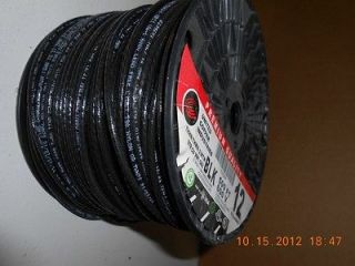 12 awg thhn black electrical wire 500 ft reel/spool 600volt
