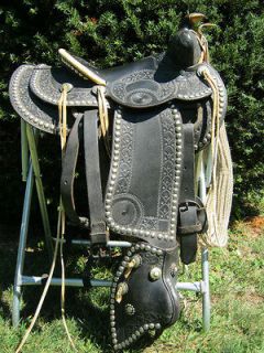 Unique Collectible Vintage Pony Saddle Spots Parade Trail 12 Seat