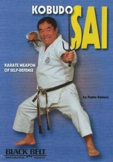 Kobudo Sai Karate Weapon of Self Defense by Fumio Demura (DVD, 1997)