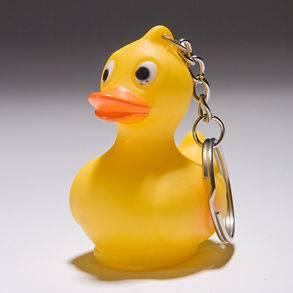 rubber duck keychains