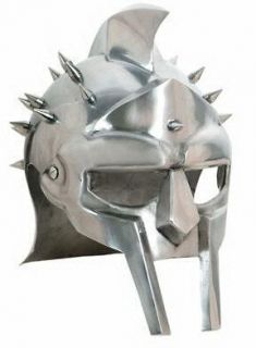 Medieval Roman Gladiator Helmet of Maximus Decimus Meridius Armor Helm 