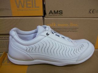 Ladies Dr. Andrew Weil by Orthaheel BALANCE White Sneaker   FLOOR 