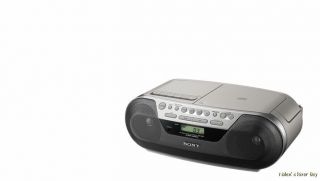 Sony CD Radio Cassette Recorder with Built in Stereo Mega Bass Sound 