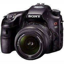 Sony SLTA65VK   a65 Digital SLR24.3 MP 18 55mm Zoom Lens OPEN BOX