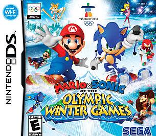 Mario Sonic at the Olympic Winter Games Nintendo DS, 2009