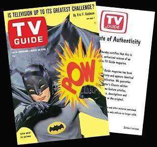 Batman TV Guide REPRINT March 26 1966 Issue