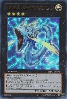 Yugioh REDU EN098 Number 91 Thunder Spark Dragon Ultra Rare Card