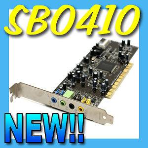   Labs Sound Blaster Live 7.1 Channel PCI Audio Card SB0410 K4562