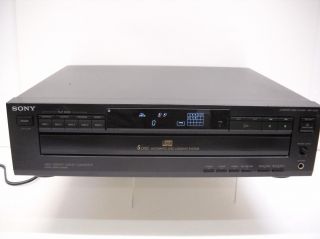 SONY CDP C325 COMPACT DISC PLAYER 5 DISC CHANGER