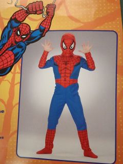 Super Boys Marvel Spiderman Amazing Costume Halloween Size 4 6 7 10 