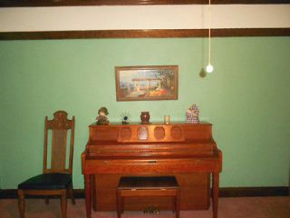 Kimball Upright Piano/w Bench and music notes need to sell