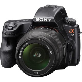 Sony Alpha SLT A37 Digital Camera with 18 55mm Zoom Lens
