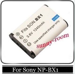 Battery for Sony Cyber shot DSC RX1 DSC RX100 and Sony HDR AS10 HDR 