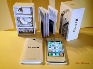 Apple iPhone 4S   32GB   White (Factory Unlocked) near MINT Condition