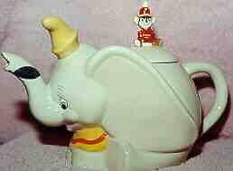 Disney DUMBO & THIMOTHY Figural Teapot