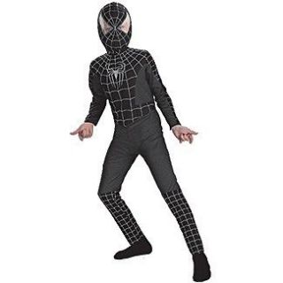 The Amazing Spider Man Black Child Costume Size 10 12 Disguise 6587G