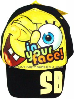 Spongebob SquarePants In Your Face SB Baseball Cap Hat