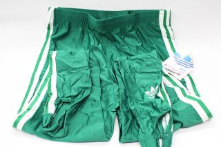   Green Glacial White Spandex Size Medium Vintage Mens Athletic Pants