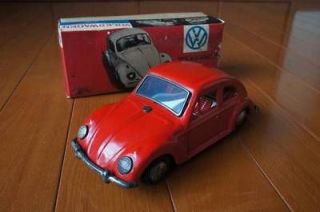   Bandai Sedan VW Volkswagen New Beetle Sports Car RC Tin Toy FRICTION